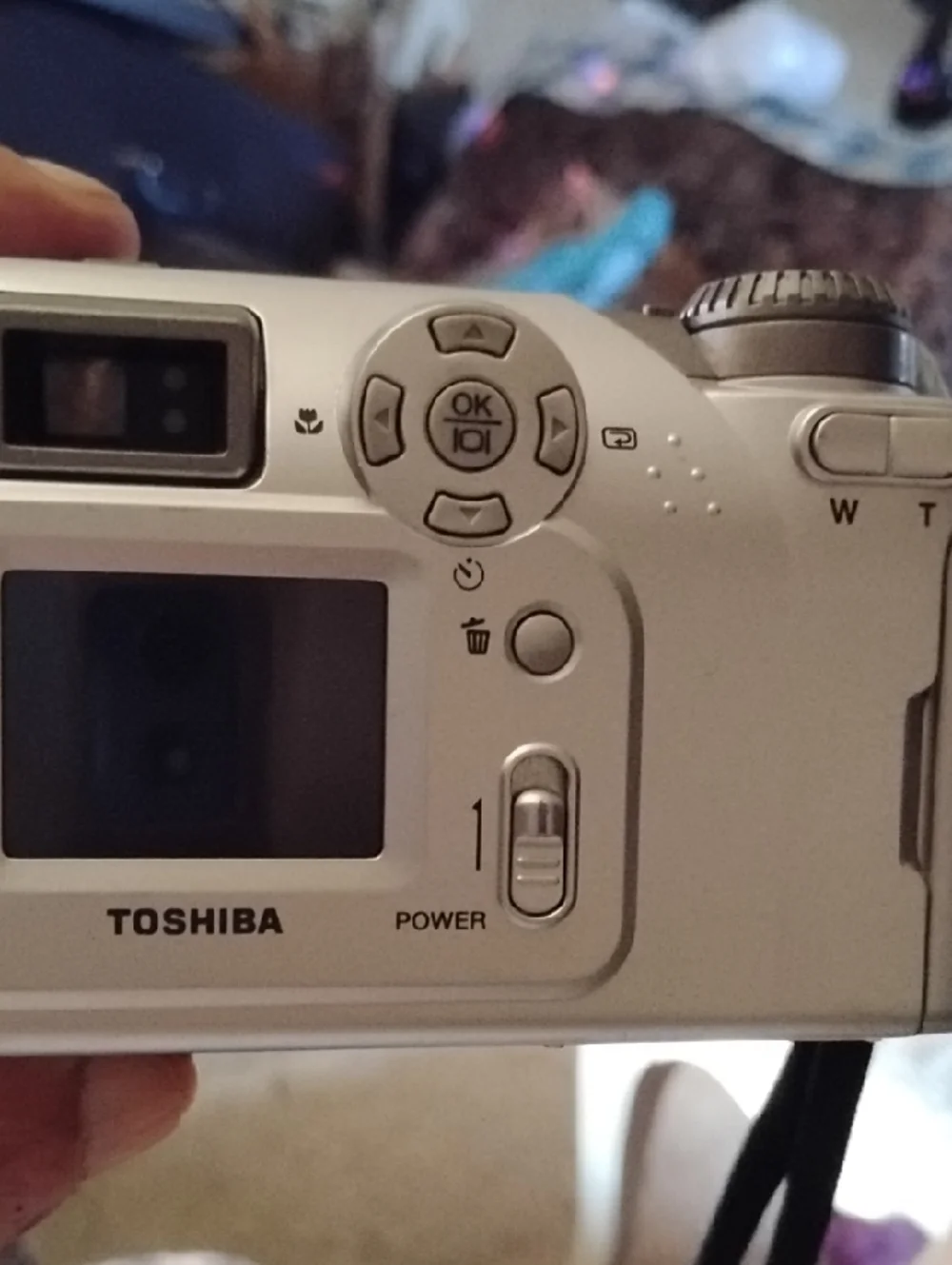 Silver Toshiba PDR-2300 Digital Still Camera - Silver